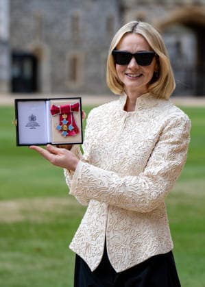 . 31 03 2026. Windsor, United Kingdom. Actress Carey Mulligan with her CBE after an Investiture at Windsor Castle, United Kingdom  xPoolx xi-Imagesx IIM-26674-0001
