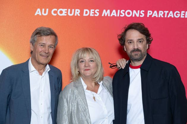 Les Habitants Documentary Premiere Laurent de Cherisey, Louis-Julien Petit, Candice Souillac attends Les Habitants Documentary Premiere at Le Grand REX on March 31, 2026 in Paris, France. Photo by Nasser Berzane ABACAPRESS.COM Paris France  Copyright: xBerzanexNasser ABACAx