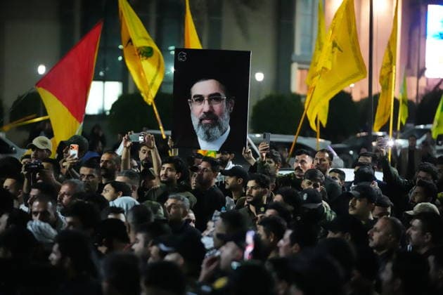 Funeral held in Baghdad for people killed in US-Israeli attacks BAGHDAD, IRAQ - APRIL 1: The bodies of those killed in the US-Israeli attack on Hashd al-Shaabi base in Anbar, are transferred to Al Hussein Military Hospital, where a funeral ceremony was held for the deceased members of Hashd al-Shaabi in the capital Baghdad, Iraq on April 1, 2026. Murtadha Al-Sudani Anadolu Baghdad Iraq. Editorial use only. Please get in touch for any other usage.  Copyright: x2026xAnadoluxMurtadhaxAl-Sudanix