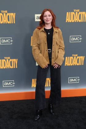 Los Angeles Premiere Of AMC+ s The Audacity Season 1, Los Angeles, USA, 31 March 2026 Mina Sundwall at the Los Angeles Premiere Of AMC+ s The Audacity Season 1 held at the Academy of Motion Picture Arts and Sciences - Linwood Dunn Theater on 31 March 2026 in Hollywood, Los Angeles, California, United States., Credit:Xavier Collin Avalon United States, California, Los Angeles  Copyright: xXavierxCollinx xAvalonx 1087853192