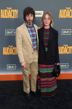 Los Angeles Premiere Of AMC+ s The Audacity Season 1, Los Angeles, USA, 31 March 2026 Simon Helberg and Jocelyn Towne at the Los Angeles Premiere Of AMC+ s The Audacity Season 1 held at the Academy of Motion Picture Arts and Sciences - Linwood Dunn Theater on 31 March 2026 in Hollywood, Los Angeles, California, United States., Credit:Xavier Collin Avalon United States, California, Los Angeles  Copyright: xXavierxCollinx xAvalonx 1087855727