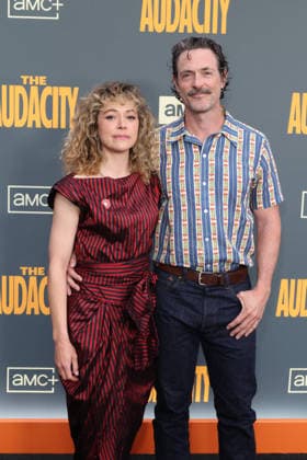 Los Angeles Premiere Of AMC+ s The Audacity Season 1, Los Angeles, USA, 31 March 2026 Tatiana Maslany and Brendan Hines at the Los Angeles Premiere Of AMC+ s The Audacity Season 1 held at the Academy of Motion Picture Arts and Sciences - Linwood Dunn Theater on 31 March 2026 in Hollywood, Los Angeles, California, United States., Credit:Xavier Collin Avalon United States, California, Los Angeles  Copyright: xXavierxCollinx xAvalonx 1087857202