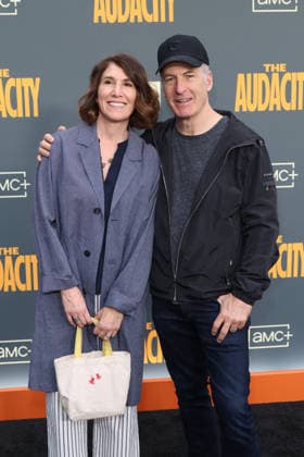 Los Angeles Premiere Of AMC+ s The Audacity Season 1, Los Angeles, USA, 31 March 2026 guest and Bob Odenkirk at the Los Angeles Premiere Of AMC+ s The Audacity Season 1 held at the Academy of Motion Picture Arts and Sciences - Linwood Dunn Theater on 31 March 2026 in Hollywood, Los Angeles, California, United States., Credit:Xavier Collin Avalon United States, California, Los Angeles  Copyright: xXavierxCollinx xAvalonx 1087858120
