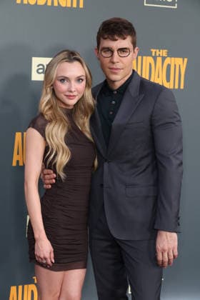 Los Angeles Premiere Of AMC+ s The Audacity Season 1, Los Angeles, USA, 31 March 2026 Victory Van Tuyl and Nolan Gerard Funk at the Los Angeles Premiere Of AMC+ s The Audacity Season 1 held at the Academy of Motion Picture Arts and Sciences - Linwood Dunn Theater on 31 March 2026 in Hollywood, Los Angeles, California, United States., Credit:Xavier Collin Avalon United States, California, Los Angeles  Copyright: xXavierxCollinx xAvalonx 1087866775