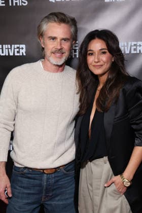 Los Angeles CA March 31: Sam Trammell and Emmanuelle Chriqui at the Premiere of A Love Like This held at the UTA Theatre on March 31, 2026 Copyright: xAdMedia MediaPunchx