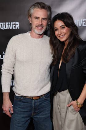 Los Angeles CA March 31: Sam Trammell and Emmanuelle Chriqui at the Premiere of A Love Like This held at the UTA Theatre on March 31, 2026 Copyright: xAdMedia MediaPunchx