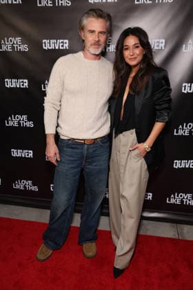 Los Angeles CA March 31: Sam Trammell and Emmanuelle Chriqui at the Premiere of A Love Like This held at the UTA Theatre on March 31, 2026 Copyright: xAdMedia MediaPunchx