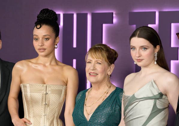 The Testaments Premiere - Los Angeles, USA LOS ANGELES, USA. March 31, 2026: Chase Infiniti, Ann Dowd & Lucy Halliday at the premiere for Hulu s The Testaments at the Academy Museum. Los Angeles CA USA  Copyright: xPaulxSmith Featureflashx