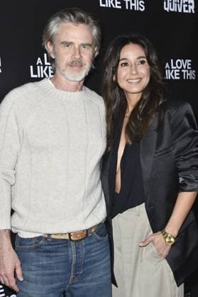Sam Trammell, Emmanuelle Chriqui at arrivals for A LOVE LIKE THIS Premiere, The United Talent Agency (UTA) screening room, Beverly Hills, CA, March 31, 2026. Photo By: Elizabeth Goodenough Everett Collection A LOVE LIKE THIS Premiere PUBLICATIONXNOTxINxCANxCHNxFRAxITAxJPNxNORxPOLxRUSxESPxUKxUSA