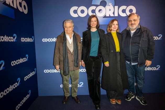 Cocorico 2 Premiere - Paris Christian Clavier, Marianne Denicourt, Chloe Coulloud and Didier Bourdon during the premiere of COCORICO 2 in Paris on March 31, 2026. Photo by Eliot Blondet ABACAPRESS.COM Paris France France  Copyright: xBlondetxEliot ABACAx