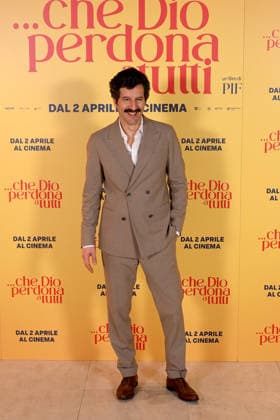 News - Photocall Che Dio perdona a tutti Francesco Scianna during Photocall Che Dio perdona a tutti , News in Rome, Italy, March 31 2026 Rome Cinema Barberini Italy Copyright: xMassimoxLanduccix xLiveMediax LPN_2371819