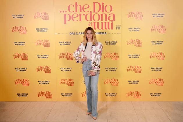 News - Photocall Che Dio perdona a tutti Giusy Buscemi during Photocall Che Dio perdona a tutti , News in Rome, Italy, March 31 2026 Rome Cinema Barberini Italy Copyright: xMassimoxLanduccix xLiveMediax LPN_2371866