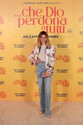 News - Photocall Che Dio perdona a tutti Giusy Buscemi during Photocall Che Dio perdona a tutti , News in Rome, Italy, March 31 2026 Rome Cinema Barberini Italy Copyright: xMassimoxLanduccix xLiveMediax LPN_2371863