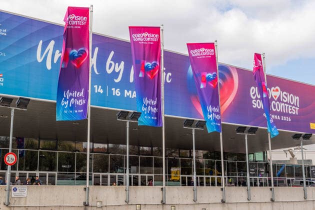 20260401 Lokalaugenschein bei Vorbereitungen zur Sicherheit beim Eurovision Song Contest WIEN, OESTERREICH - APRIL 1: Stadthalle beim Lokalaugenschein - bei Vorbereitungen zur Sicherheit beim Eurovision Song Contest in der Wiener Sradthalle am 1. April 2026 in Wien, Oesterreich. 260401_SEPA_10_045 Copyright: xMichaelxIndrax SEPAxMedia
