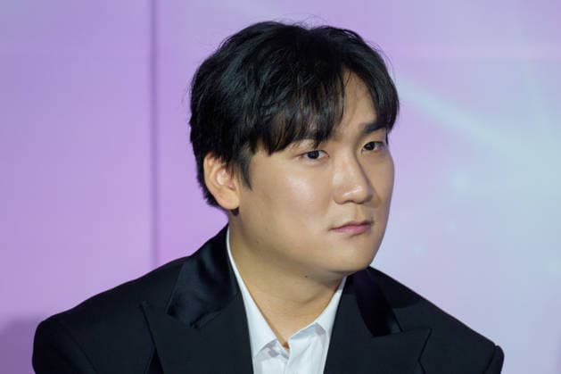 Netflix film KPop Demon Hunters press conference SEOUL, SOUTH KOREA, APR 01: South Korean music producer Nam Hee -dong( IDO - NHD ) during Netflix film KPop Demon Hunters press conference at the CGV in Seoul, South Korea, on April 01, 2026. Seoul the CGV South Korea 8266_286862 Copyright: xStevexChoxKyewoong PentaxPressx