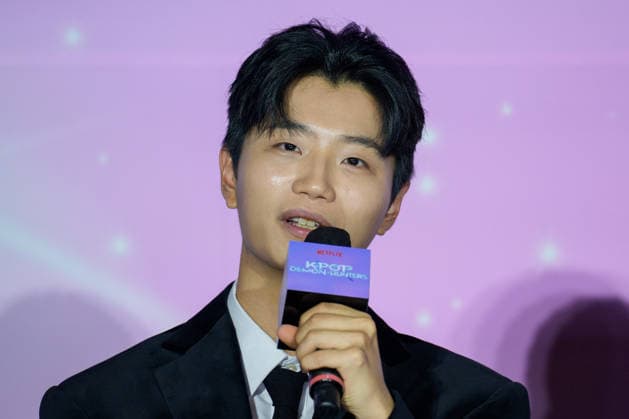 Netflix film KPop Demon Hunters press conference SEOUL, SOUTH KOREA, APR 01: South Korean music producer Lee Yoo-han( IDO - YUHAN ) during Netflix film KPop Demon Hunters press conference at the CGV in Seoul, South Korea, on April 01, 2026. Seoul the CGV South Korea 8266_286865 Copyright: xStevexChoxKyewoong PentaxPressx