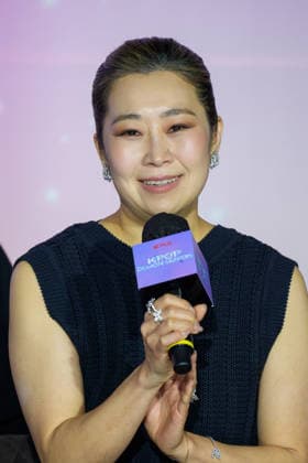 Netflix film KPop Demon Hunters press conference SEOUL, SOUTH KOREA, APR 01: South Korean and Canadian director Maggie Kang during Netflix film KPop Demon Hunters press conference at the CGV in Seoul, South Korea, on April 01, 2026. Seoul the CGV South Korea 8266_286886 Copyright: xStevexChoxKyewoong PentaxPressx