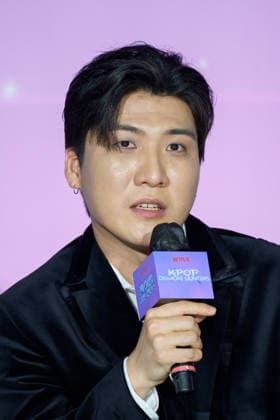 Netflix film KPop Demon Hunters press conference SEOUL, SOUTH KOREA, APR 01: South Korean music producer Kwak Joong-kyu( IDO - ZHUN ) during Netflix film KPop Demon Hunters press conference at the CGV in Seoul, South Korea, on April 01, 2026. Seoul the CGV South Korea 8266_286870 Copyright: xStevexChoxKyewoong PentaxPressx