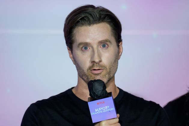 Netflix film KPop Demon Hunters press conference SEOUL, SOUTH KOREA, APR 01: American filmmaker Chris Appelhans during Netflix film KPop Demon Hunters press conference at the CGV in Seoul, South Korea, on April 01, 2026. Seoul the CGV South Korea 8266_286874 Copyright: xStevexChoxKyewoong PentaxPressx