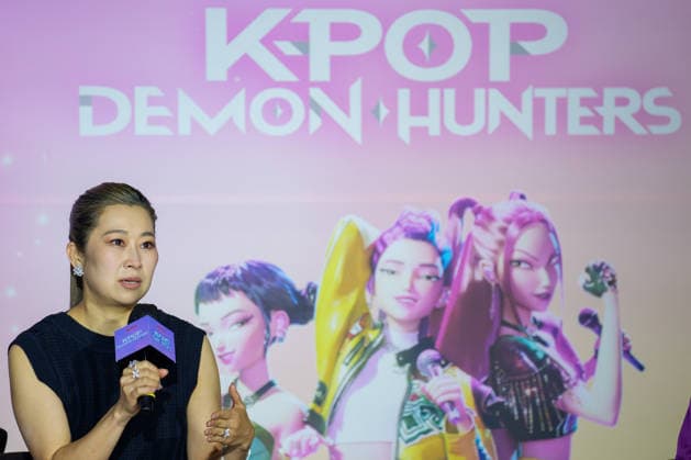 Netflix film KPop Demon Hunters press conference SEOUL, SOUTH KOREA, APR 01: South Korean and Canadian director Maggie Kang during Netflix film KPop Demon Hunters press conference at the CGV in Seoul, South Korea, on April 01, 2026. Seoul the CGV South Korea 8266_286884 Copyright: xStevexChoxKyewoong PentaxPressx