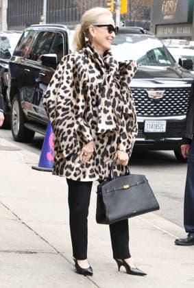 NEW YORK, NY- APRIL 1: Meryl Streep seen at The Late Show with Stephen Colbert on April 1, 2026. Copyright: xRWx