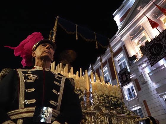 April 1, 2026, Madrid, Madrid, Spain: MADRID, SPAIN - APRIL 1: A large procession of Christ of the Gypsies through the streets of Madrid on April 1, 2026 in Madrid, Spain. Madrid Spain - ZUMAh199 20260401_zip_h199_013 Copyright: xAaronxHerediax