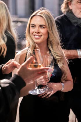 Annelie Henze bei der Preview der 22. Staffel der Castingshow DSDS 2026 im 25 hours Hotel. Köln, 01.04.2026