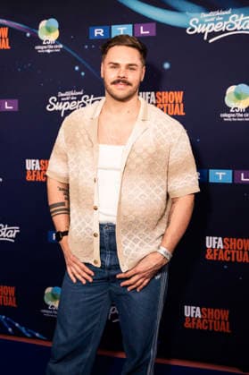 Daniel Schuhmacher bei der Preview der 22. Staffel der Castingshow DSDS 2026 im 25 hours Hotel. Köln, 01.04.2026