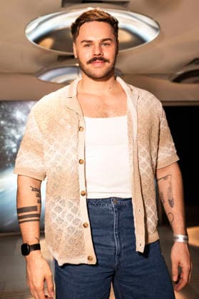 Daniel Schuhmacher bei der Preview der 22. Staffel der Castingshow DSDS 2026 im 25 hours Hotel. Köln, 01.04.2026