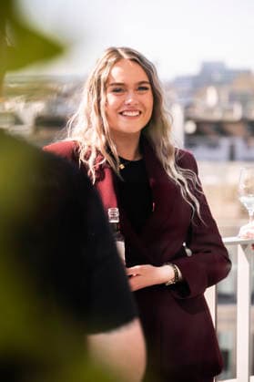 Nina Reh bei der Preview der 22. Staffel der Castingshow DSDS 2026 im 25 hours Hotel. Köln, 01.04.2026