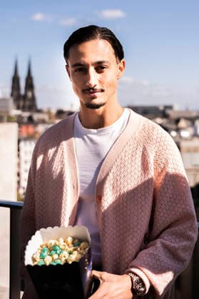 Milano bei der Preview der 22. Staffel der Castingshow DSDS 2026 im 25 hours Hotel. Köln, 01.04.2026