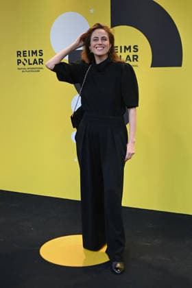 The 6th Reims Polar Film Festival - Day 2. FC REIMS, FRANCE - APRIL 1 Anne Berest attends the premiere of Le Cris des Gardes during Day Two of the 6th Reims Polar Film Festival on April 1, 2026 in Reims, France. Photo by Franck Castel ABACAPRESS.COM Reims France  Copyright: xCastelxFranck ABACAx