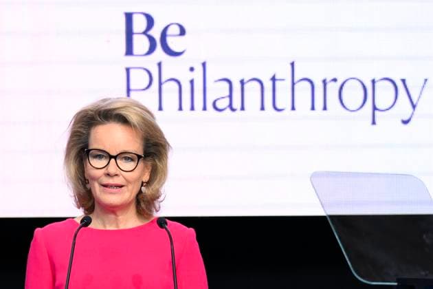 Queen Mathilde Adresses Be Philanthropy 2026 BRUSSELS, BELGIUM - APRIL 02: Queen Mathilde of Belgium pictured delivering the opening address at Be Philanthropy 2026 on April 02, 2026 in Brussels, Belgium, 02 04 2026 Brussels Belgium  Copyright: xPhilipxReynaersx