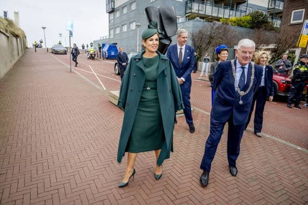 SCHEVENINGEN - Queen Maxima opens the renovated boulevard. The Scheveningen boulevard, for decades one of the best-known and most visited coastal promenades in the Netherlands, has been renewed in recent years to better accommodate the growing number of visitors and to be ready for the future. ROBIN UTRECHT ANP netherlands out - belgium out  Copyright: xx x554921198x originalFilename: 554921198.jpg