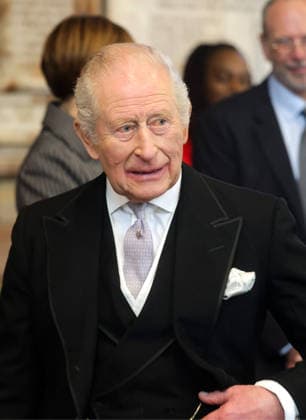 . 02 04 2026. St Asaph, United Kingdom. King Charles III and Queen Camilla at the Royal Maundy Service at St Asaph Cathedral in Wales, United Kingdom.  xi-Imagesx xPoolx IIM-26678-0069