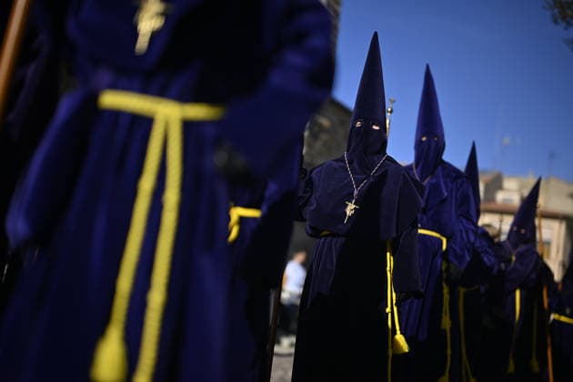 Religious procession held for Easter in Spain ZAMORA, SPAIN - APRIL 2: Members of the Cofradia de la Santa Vera Cruz, Disciplina y Penitencia take part in a religious procession held for Easter, which is one of the most important Christian holidays, in Zamora, Spain, on April 2, 2026. Burak Akbulut Anadolu Zamora Spain. Editorial use only. Please get in touch for any other usage.  Copyright: x2026xAnadoluxBurakxAkbulutx