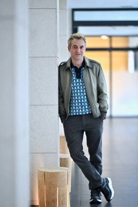 The 6th Reims Polar Film Festival - Day 3. FC REIMS, FRANCE - APRIL 2 Mathieu Demy attends a photo shoot during Day Three of the 6th Reims Polar Film Festival on April 2, 2026 in Reims, France. Photo by Franck Castel ABACAPRESS.COM Reims France  Copyright: xCastelxFranck ABACAx