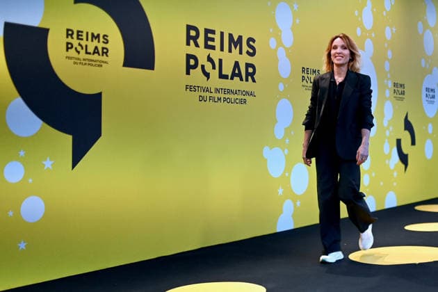The 6th Reims Polar Film Festival - Day 3. FC REIMS, FRANCE - APRIL 2 Alix Poisson attends the Mi Amor film premiere during Day Three of the 6th Reims Polar Film Festival on April 2, 2026 in Reims, France. Photo by Franck Castel ABACAPRESS.COM Reims France  Copyright: xCastelxFranck ABACAx