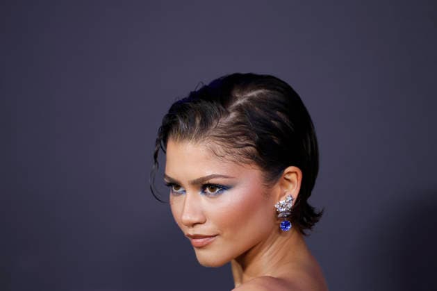 Zendaya arrives on the red carpet at the premiere of A24 s The Drama at Regal Union Square on Thursday, April 2, 2026 in New York City.  NYP20260402118 JOHNxANGELILLO