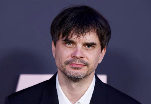 Kristoffer Borgli arrives on the red carpet at the premiere of A24 s The Drama at Regal Union Square on Thursday, April 2, 2026 in New York City.  NYP20260402135 JOHNxANGELILLO