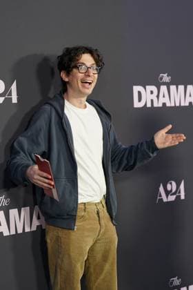 Adam Friedland at arrivals for THE DRAMA Premiere, Regal Union Square, New York, NY, April 02, 2026. Photo By: Kristin Callahan Everett Collection THE DRAMA Premiere PUBLICATIONXNOTxINxCANxCHNxFRAxITAxJPNxNORxPOLxRUSxESPxUKxUSA