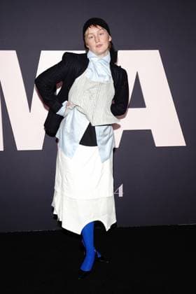 Bobbi Salvor Menuez at arrivals for THE DRAMA Premiere, Regal Union Square, New York, NY, April 02, 2026. Photo By: Kristin Callahan Everett Collection THE DRAMA Premiere PUBLICATIONXNOTxINxCANxCHNxFRAxITAxJPNxNORxPOLxRUSxESPxUKxUSA