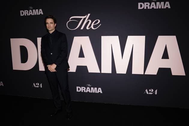 Robert Pattinson at arrivals for THE DRAMA Premiere, Regal Union Square, New York, NY, April 02, 2026. Photo By: Kristin Callahan Everett Collection THE DRAMA Premiere PUBLICATIONXNOTxINxCANxCHNxFRAxITAxJPNxNORxPOLxRUSxESPxUKxUSA