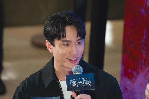 HONG KONG, CHINA - APRIL 02: Actor Terrance Lau Chun-him attends the promotional event of film Cold War 1994 on April 2, 2026 in Hong Kong, China.  Copyright: xVCGx 111632356940
