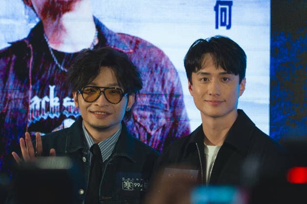 HONG KONG, CHINA - APRIL 02: Actor singer Dee Ho Kai Wa and actor Terrance Lau Chun-him attend the promotional event of film Cold War 1994 on April 2, 2026 in Hong Kong, China.  Copyright: xVCGx 111632356948