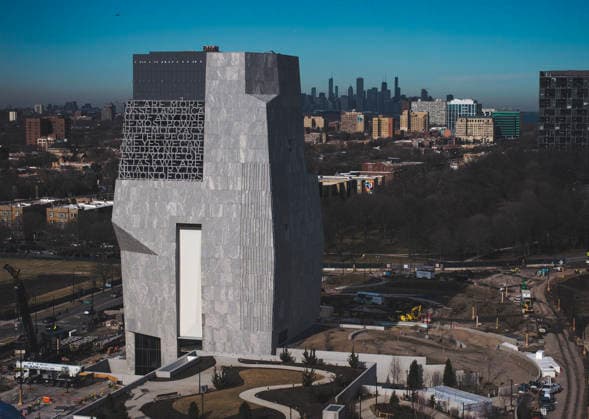 January 13, 2026, Chicago, Il, USA: Work continues on the Obama Presidential Center on Jan. 13, 2026, in Chicago. Chicago USA - ZUMAm67_ 20260113_zaf_m67_039 Copyright: xE.xJasonxWambsgansx
