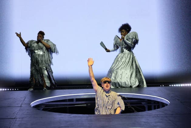 Basement Jaxx live at Royal Albert Hall, London, UK, 02 April 2026. Basement Jaxx performing live at Royal Albert Hall, London, UK, 02 April 2026., Credit:Roger Alarcon Avalon United Kingdom, London  Copyright: xRogerxAlarconx xAvalonx 1088304967