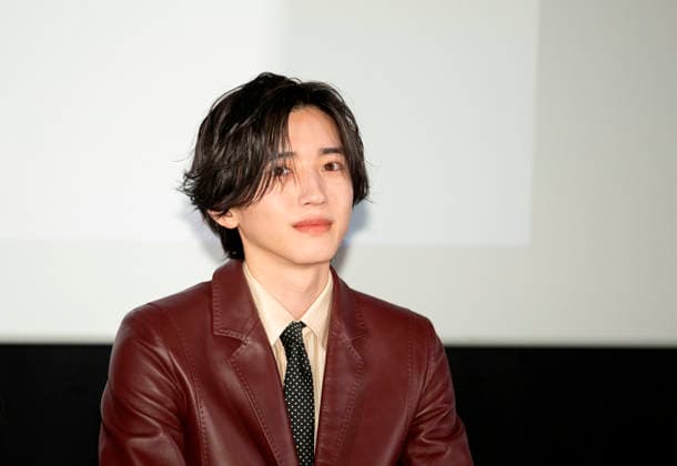 Shunsuke Michieda (Naniwa Danshi), Apr 3, 2026 : A Japanese actor and singer Shunsuke Michieda at a press conference for the movie The Last Song You Left Behind in Seoul, South Korea.  aflo_325787202