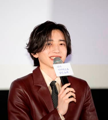 Shunsuke Michieda (Naniwa Danshi), Apr 3, 2026 : A Japanese actor and singer Shunsuke Michieda at a press conference for the movie The Last Song You Left Behind in Seoul, South Korea.  aflo_325787259