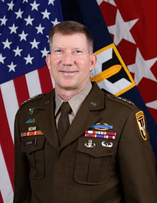 April 3, 2026, Fort Eustis, Va, United States of America: U.S Army Gen. David Hodne, Commanding General, Transformation and Training Command, poses for his official command portrait, September 19, 2025 in Fort Eustis, Virginia. Defense Secretary Pete Hegseth fired Hodne on April 3, 2026 in a major shake-up of Army leadership. The move also included the removal of Army Chief Of Staff General Randy George. Fort Eustis United States of America - ZUMAp138 20260403_zaa_p138_004 Copyright: xJeanxWines U.SxArmyx